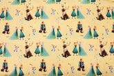 Disney Frozen Elsa Anna Olaf Kristoff Sven Antibiosis Fabric printed in Korea by the Half Yard